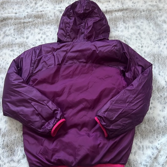 The North Face reversible pink/purple jacket, Girls L - Picture 9 of 11